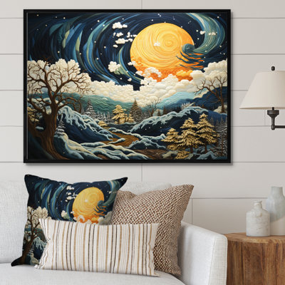 " Raging Storms Pastoral " Mixed Media Print