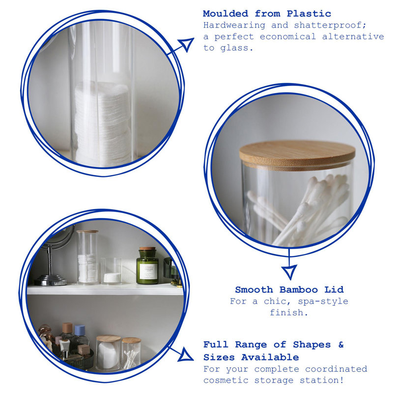 Plastic Makeup Organiser