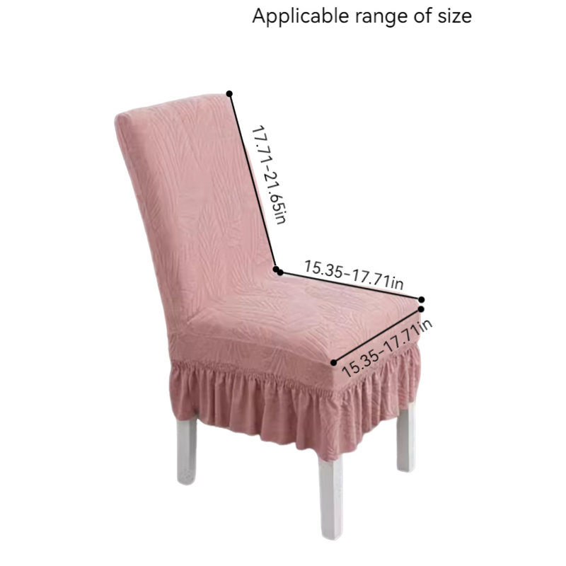 Housse pour chaise de salle à manger
