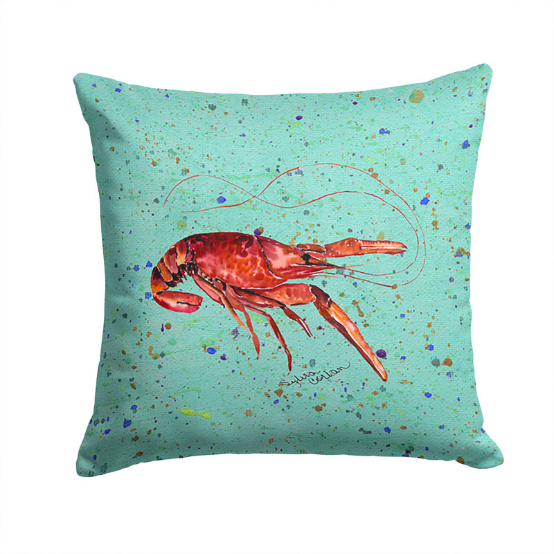 Coussin décoratif intérieur/extérieur crawfish
