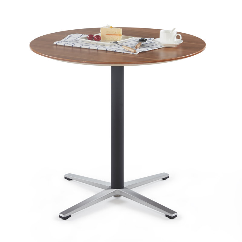 Stines Round Dining Table, Red Apple, 75cm H x 80cm L x 80cm W