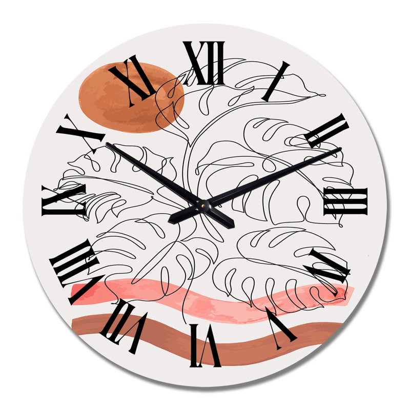 Horloge murale surdimensionnée, Surdimensionné