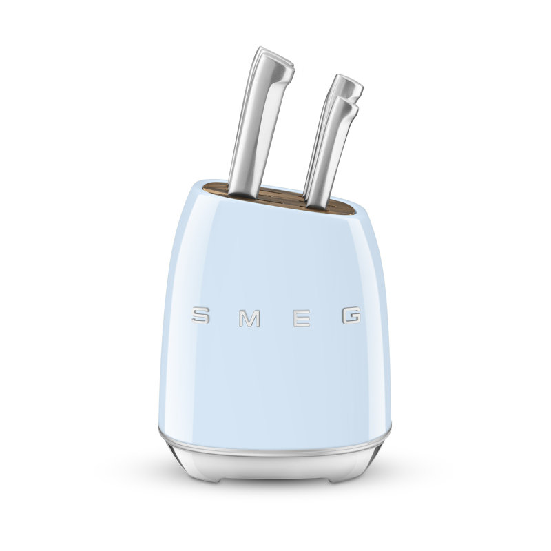 Ensemble de porte-couteaux Smeg, Bleu