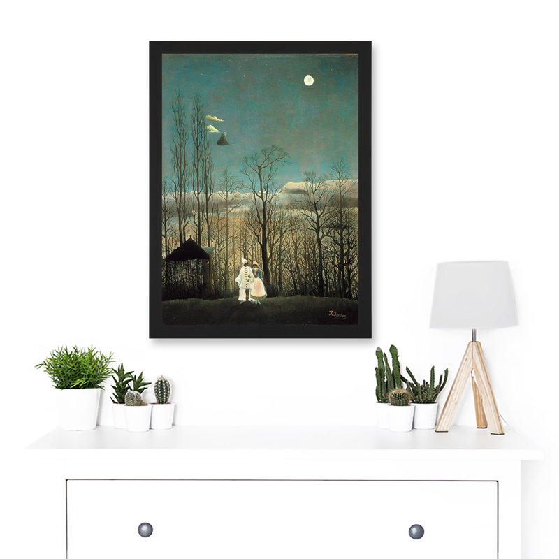 A Carnival Evening by Henri Rousseau - Single Picture Frame Print