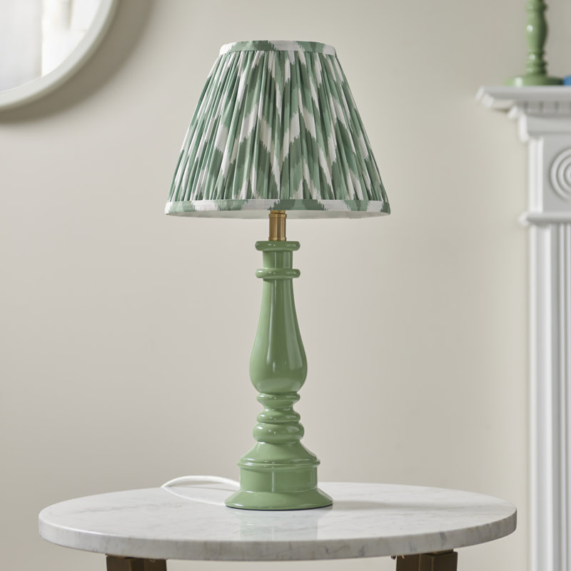 Myrtle Table Lamp, 52cm H x 25cm W x 25cm D, Costwold Green