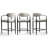 25.5'' Upholstered Counter Height Bar Stool with Arms and Footrest-228378195