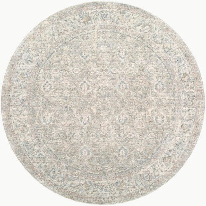 Poetry Area Rug, Round 7'10"