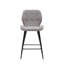 Skopelos Upholstered Counter Stool with Metal Frame-351232432
