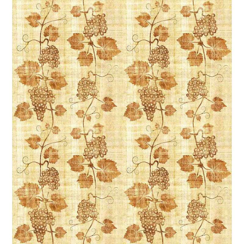 Twin Cream Floral Pattern Duvet Cover Set