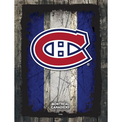 NHL Team Logo, reproduction sur toile tendue