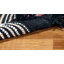 Tapis noir en coton tissé à la main Exley-1341153573