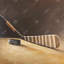 «Stick and Hockey Puck», reproduction sur toile