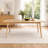 Lucas Dining Table, Rectangular Natural Brown, Solid Wood, 68 Inch