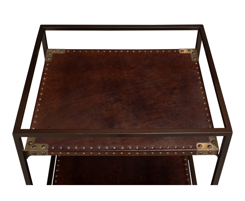 Industrial Bar Cart