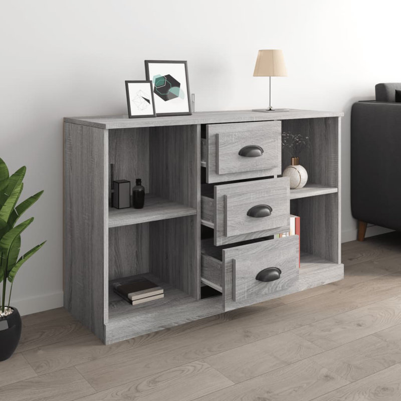 Pikulova 104.5cm Sideboard, Grey Sonoma