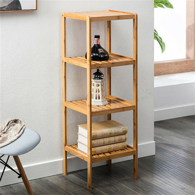 Roselyne 36cm W Solid Wood Shelving Unit