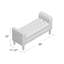Banc de rangement rembourré New Ashford