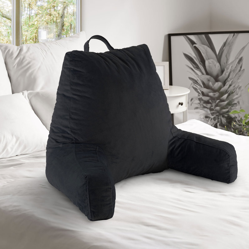 Throw Pillow, Black, 20" H x 15" W
