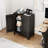 Small Metal Filing Office Storage Cabinet with 2 Doors and Lock-381329103