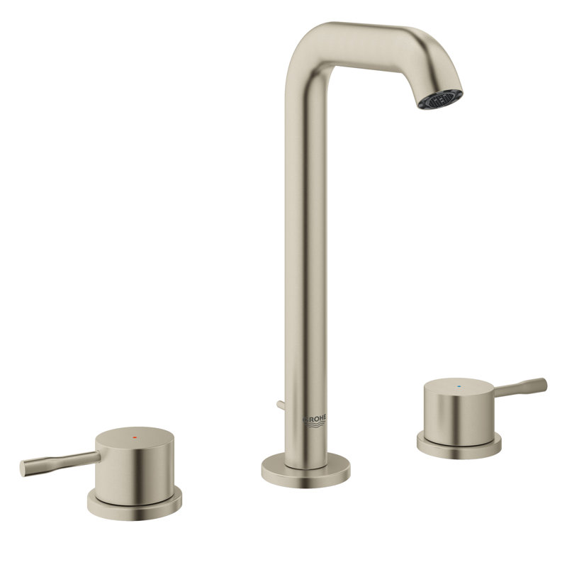 Robinet de salle de bain surdimensionné Essence, Nickel brossé
