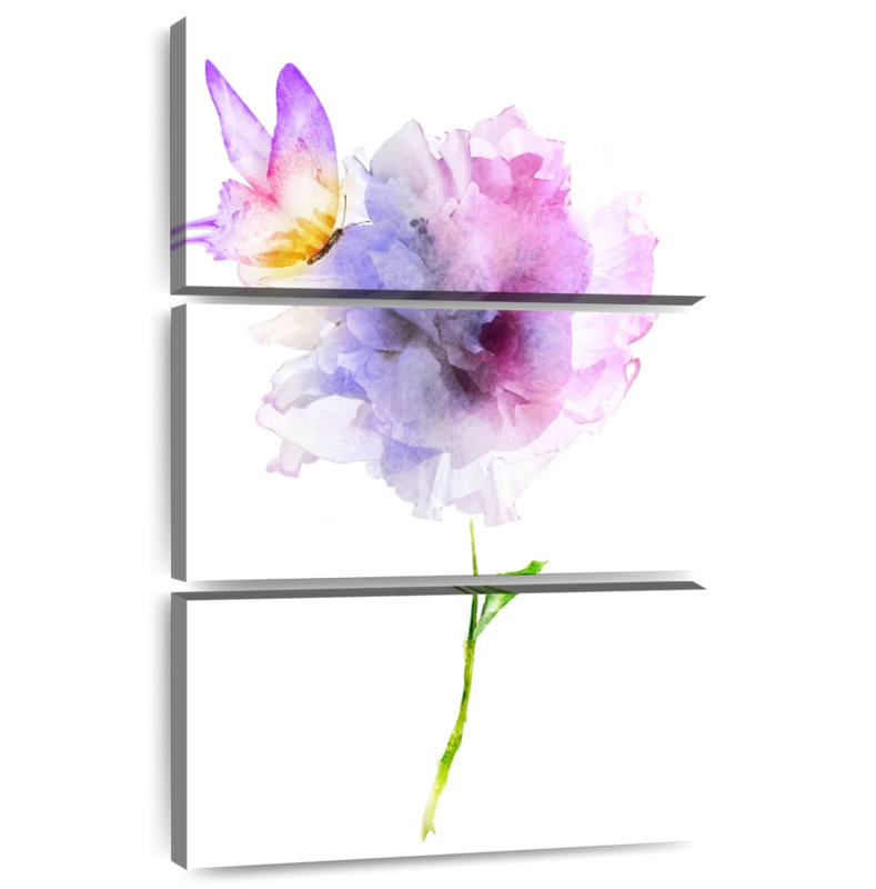 Butterfly Flower, 50" H x 32" W