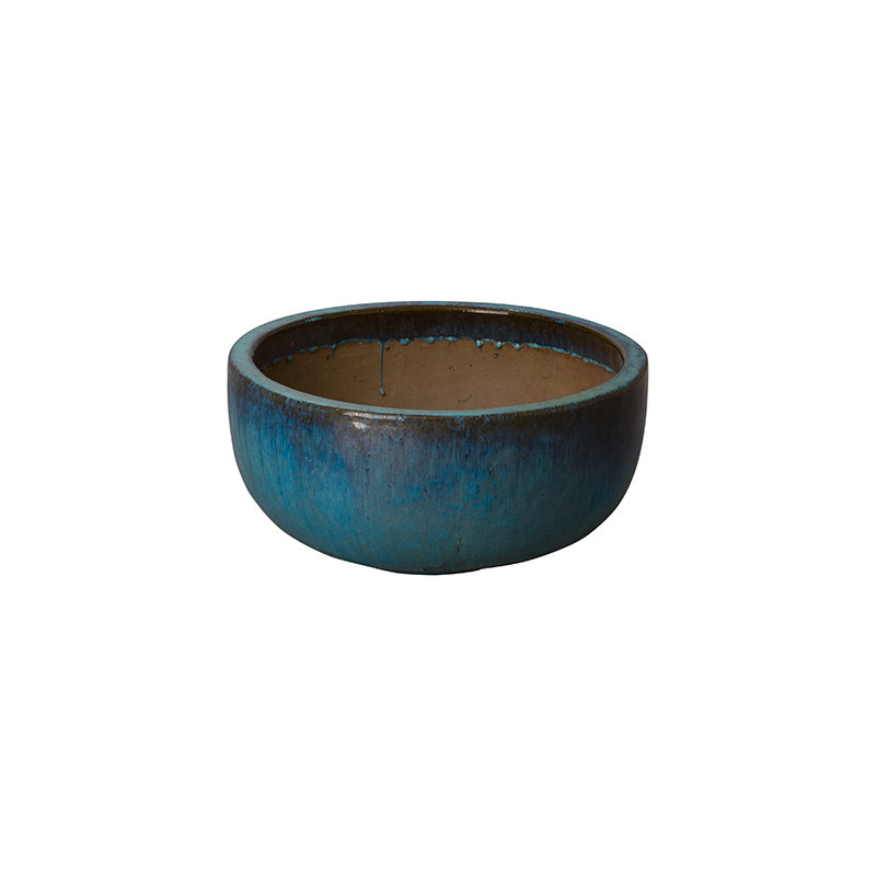 Peniste Handmade Ceramic Planter, 11" H x 23" W x 23" D