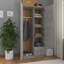 Benedetto 2 Door Manufactured Wood Wardrobe