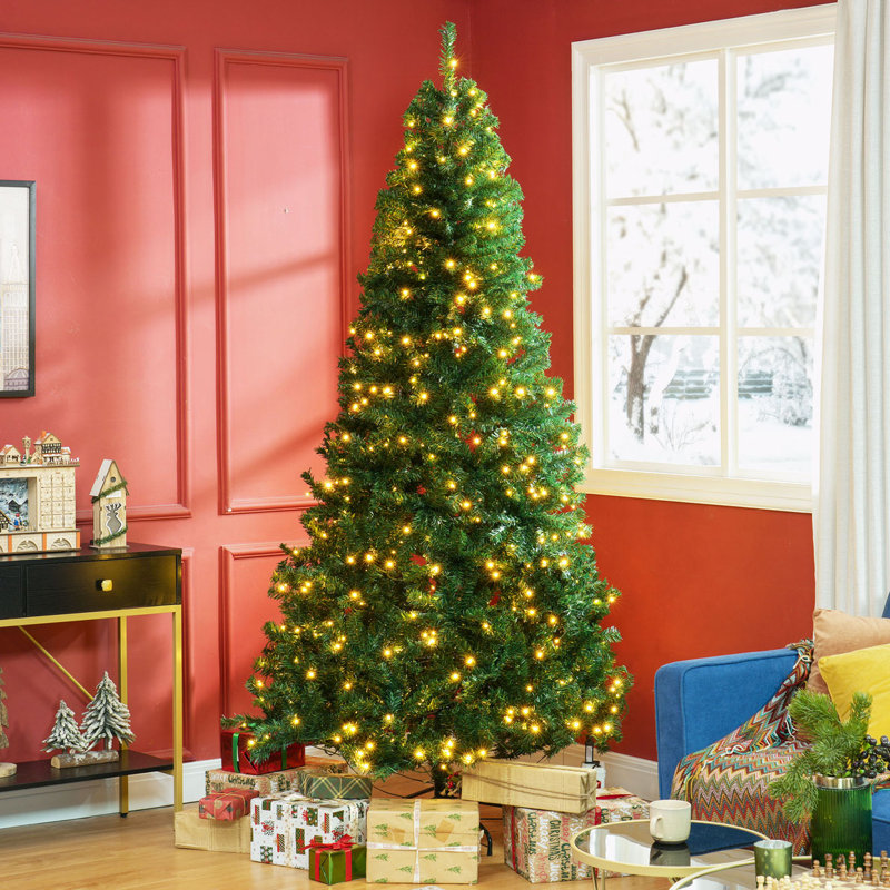 Arbre de Noël artificiel 7,5 pi avec lumières