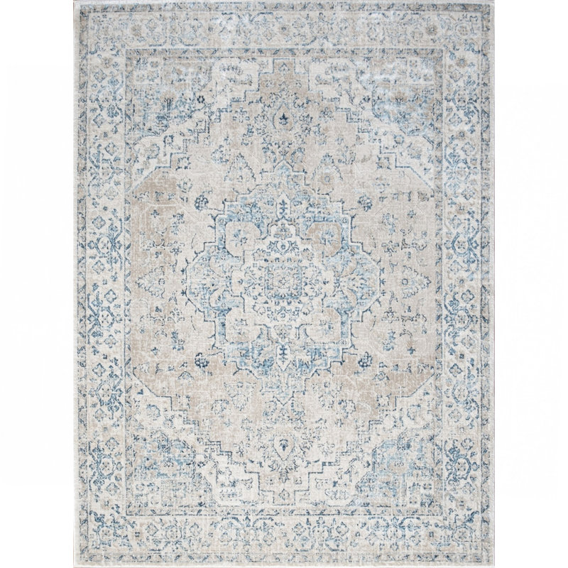 Ivory Area Rug, Rectangle 2' x 3'