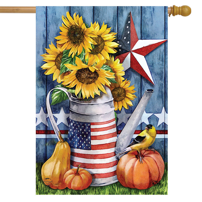 Drapeau de l'American Autumn Farmhouse House