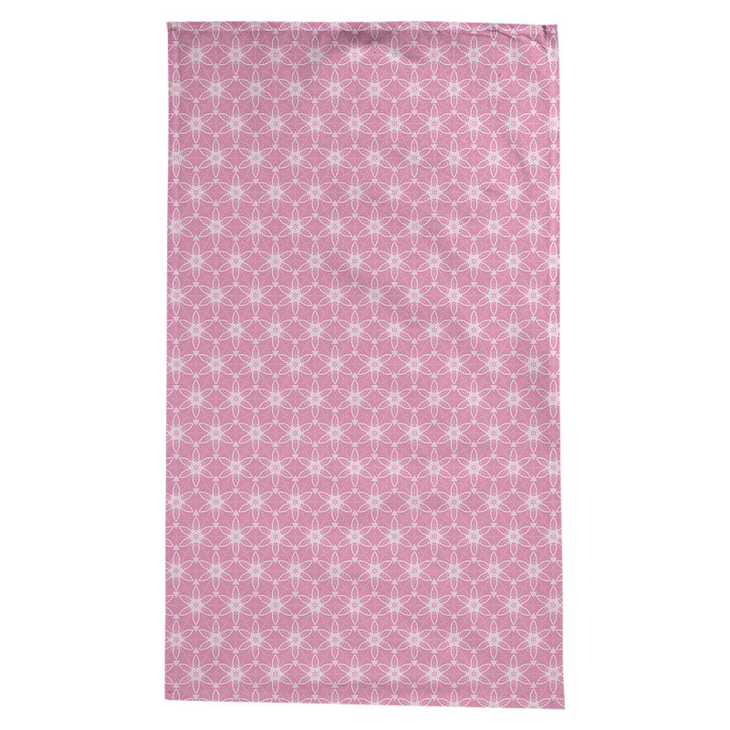 Nappe à cercles ornés Leffel, Rose