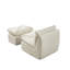 Compressed Lounge Chair With Ottoman, Modern Sofa For Small Spaces, Comfortable Upholstered Sofa For Living Room, Bedroom, Or Studio-432179114