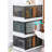 8.45-Gallon Plastic Folding Storage Cabinet (2-Pack)