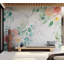 Murale florale pelez et collez - Marbre fleuri-868750846