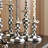 Courtly Check Small Enamel Candlestick
