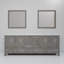 Meuble-lavabo double l 80 po x P 22 po et miroirs 30 po.-66637709-112957600