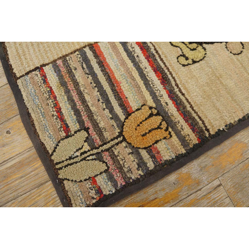 Tapis crocheté One-of-a-Kind American