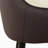 Vera Modern 5/7 Pieces Dining Room Sets, Pre-Assembly Round Dining Table Sets, Matte Sintered Stone Tabletop Kitchen Dining Table Set with PU Upholstered Chairs-975364842