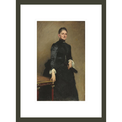 «Eleanora O'Donnell Iselin» par John Singer Sargent, impression giclée encadrée