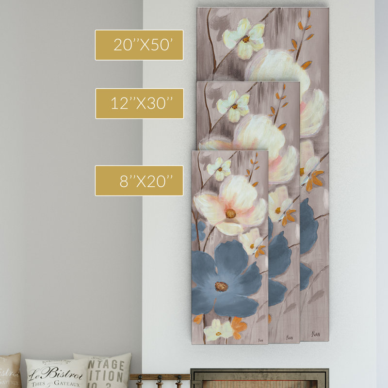 Impression sur toile tendue, H 8 po x l 20 po x P 1,5 po