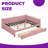 Durable Upholstered Storage Daybed Twin/Full Size with 2 Drawers - No Box Spring Needed-8498290-8498289