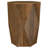 Zalika Hexagonal Solid Mango Wood End Table Natural