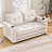 3-in-1 Upholstered Tufted Convertible Loveseat - Foldable Sofa Bed Daybed with Pull-Out Sleeper, Side Pockets & Cup Holder-121068882