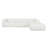 Monroe 122'' Wide Compressed Modular Sofa With Channel Tufting-661551034