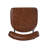 26''Retro Swivel Counter Stools Set Of 2,Brown Counter Stools With Iron Frame,PU Sponge Cushion,Footrest,Suitable For Kitchen/Bedroom/Dining Room.-502620373