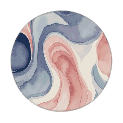 Blush Cascade Indoor And Outdoor Area Rug
