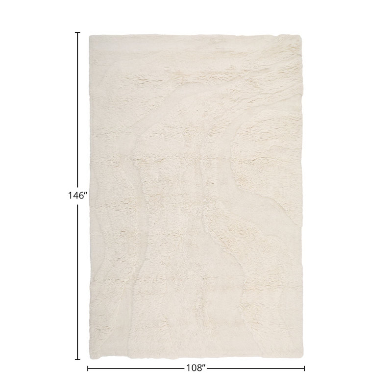 Tapis ivoire Oceano, Rectangle 9 pi x 12 pi 2 po
