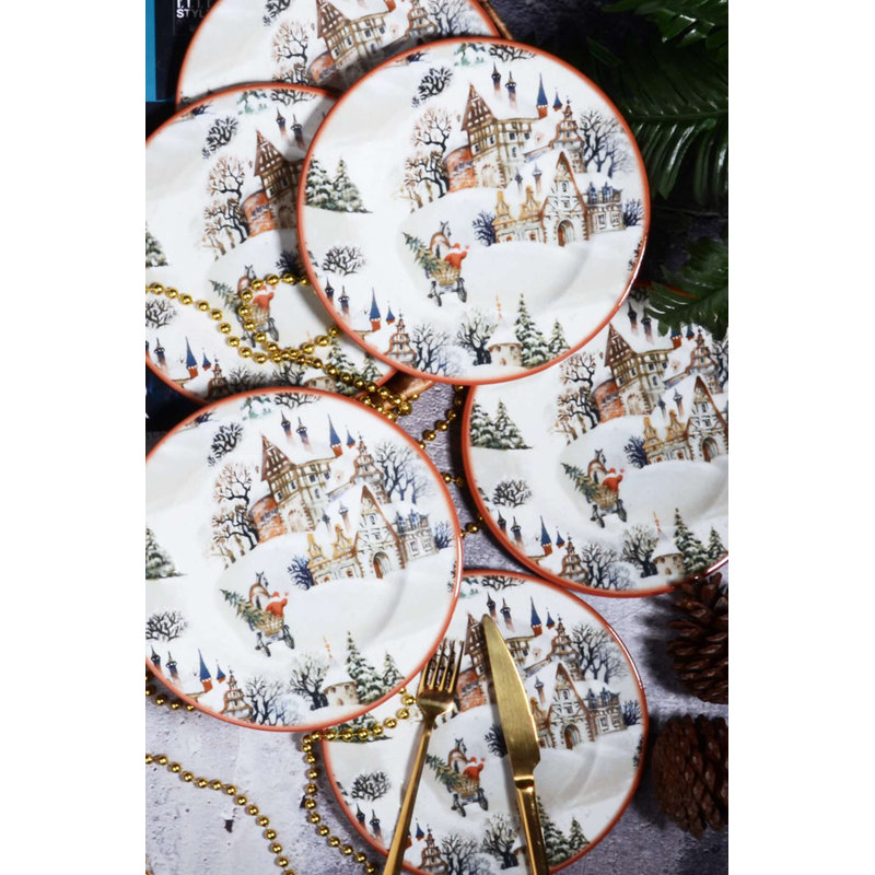 Dessert Plate Set (6 Pieces)