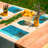 Polyester Abstract Rectangle Placemat