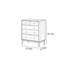 Commode d'appoint ronde en laiton-129596020